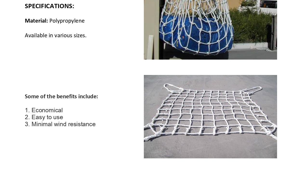 Understanding The Different Types Of Cargo Nets
